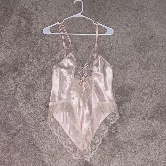 Victoria S Secret Intimates Sleepwear Vintage Victorias Secret Lingerie Bodysuit Poshmark